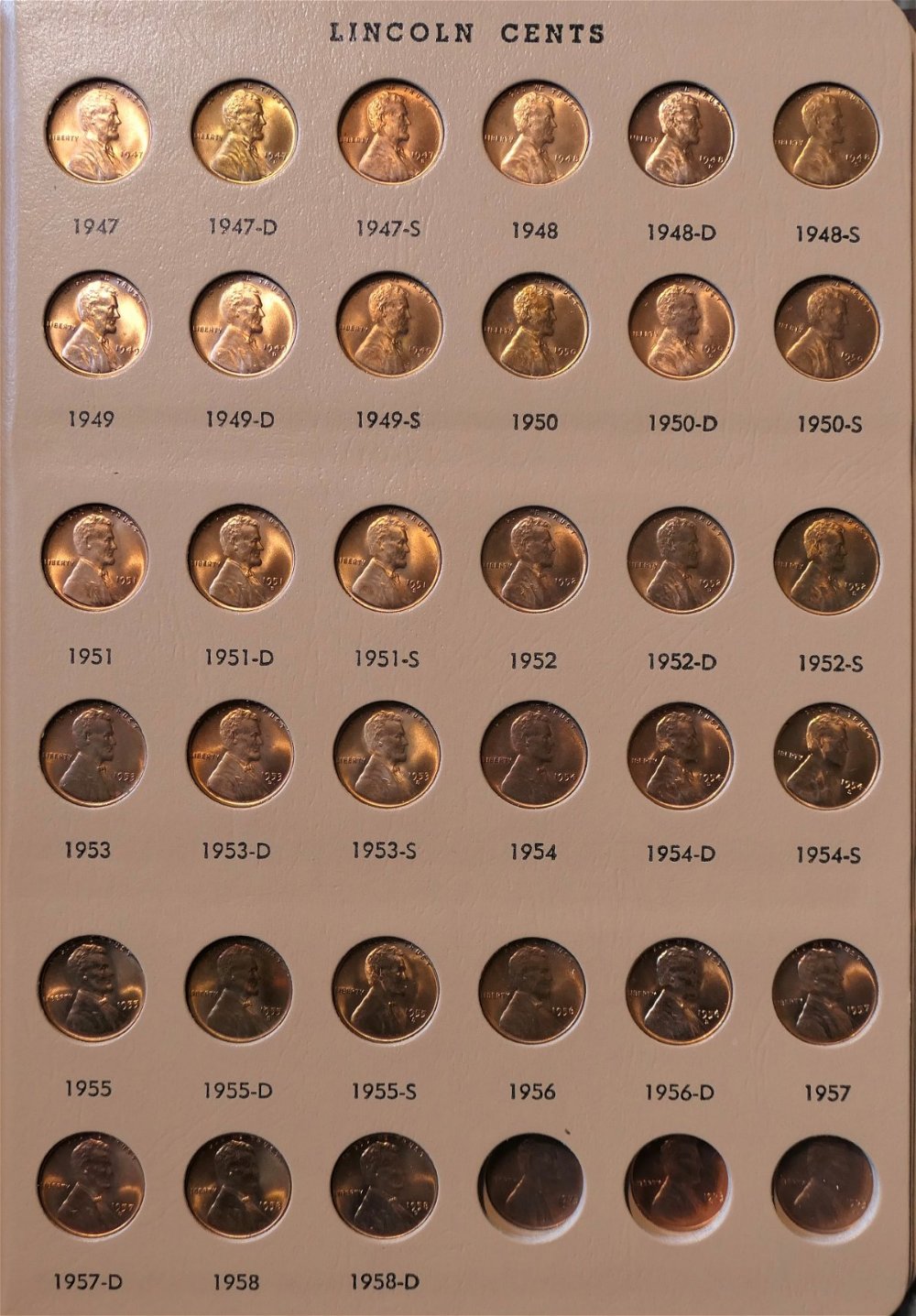 My-Lincoln-Cent-Collection-1909---Date-...-Valuation-Resource?