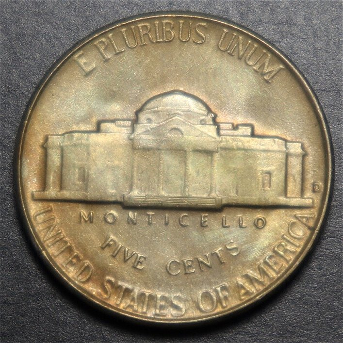 1942-S-And-1950-D-Jefferson-Nickels