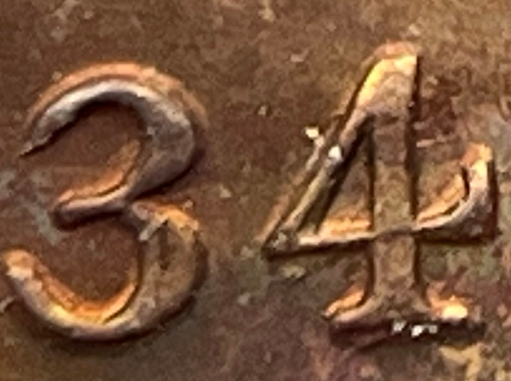 Sent-Off-A-1934-6-P-From-Australia-To-NGC---Came-Back--PF66
