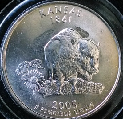 2005-Kansas-Statehood-25c-Variety.-Hq!-Advice?