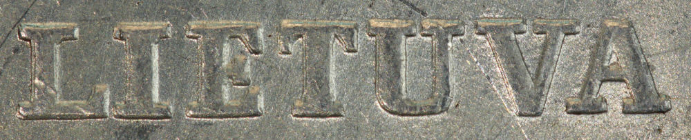 Lithuanian-1936-10-Litu-Doubled-Dies.