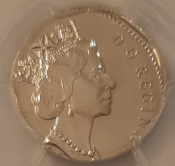 1994-Loonie-Struck--On-A-Cuba-5-Centavos