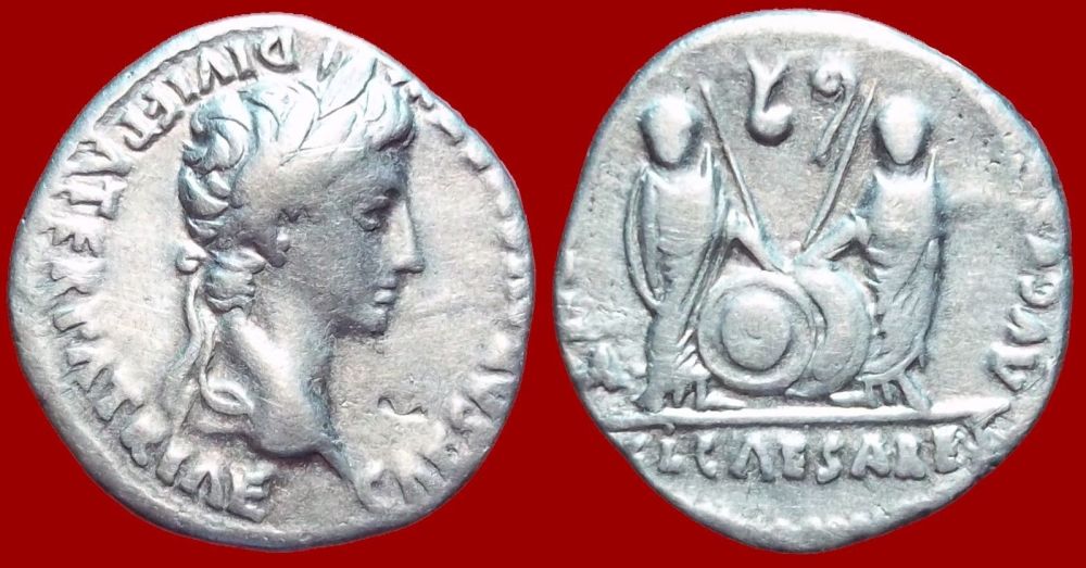 Augustus-Denarius-:d