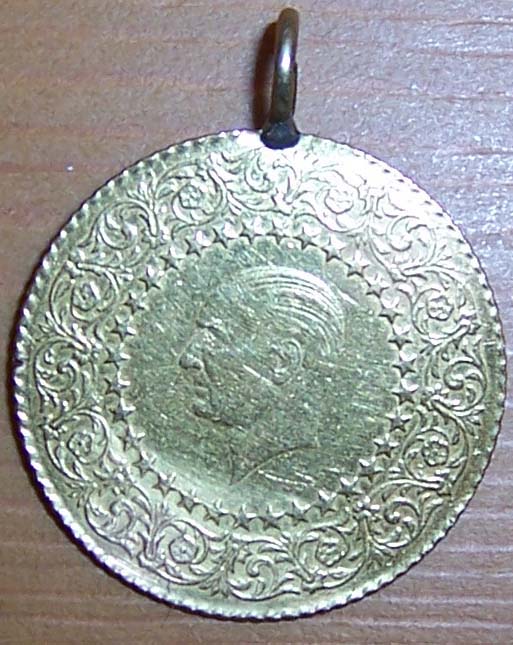Identify-1878-Gold-Coin-Of-3.5-Grams-|-Turkey-50-Kurush-1976