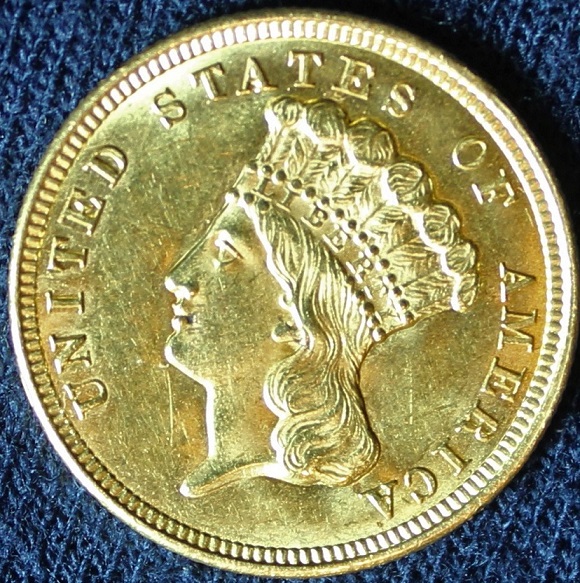 1856-3-Dollar-Gold---Grade-Please