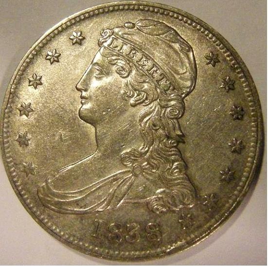1838-Bust-Half-For-The-Type-Set.