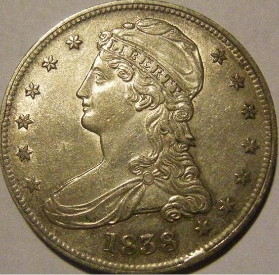 1838-Bust-Half-For-The-Type-Set.