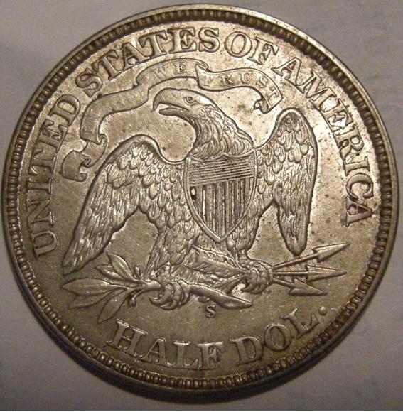 1871-Seated-Half-Dollar-To-Grade!