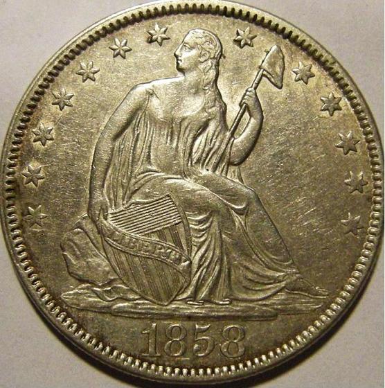 1858-Half-Dollar