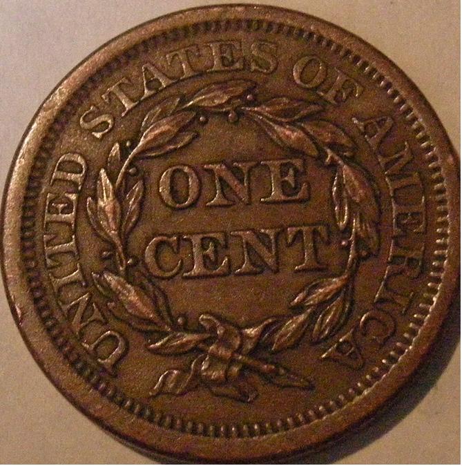 1854-Large-Cent-Type-To-Grade