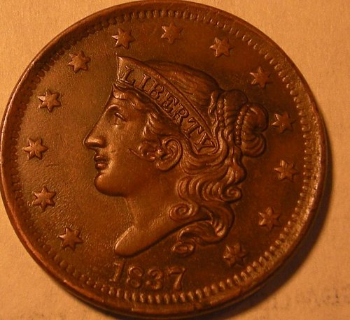 1837-Large-Cent-To-Grade