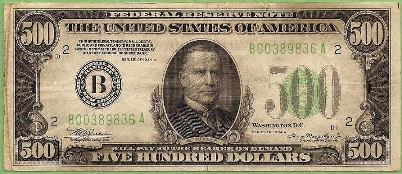 $500-Federal-Reserve-Note-Newp!