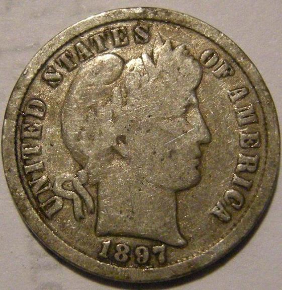 1897-S-Barber-Dime-For-Grading