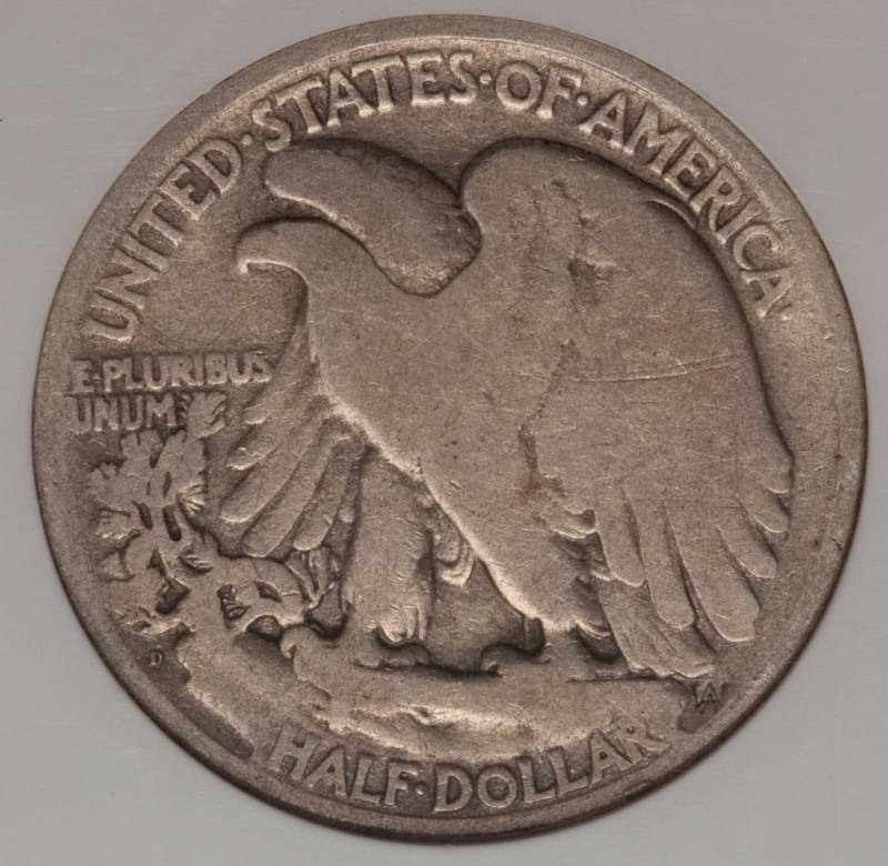 1921-D-Walking-Liberty-Newp-To-Grade!