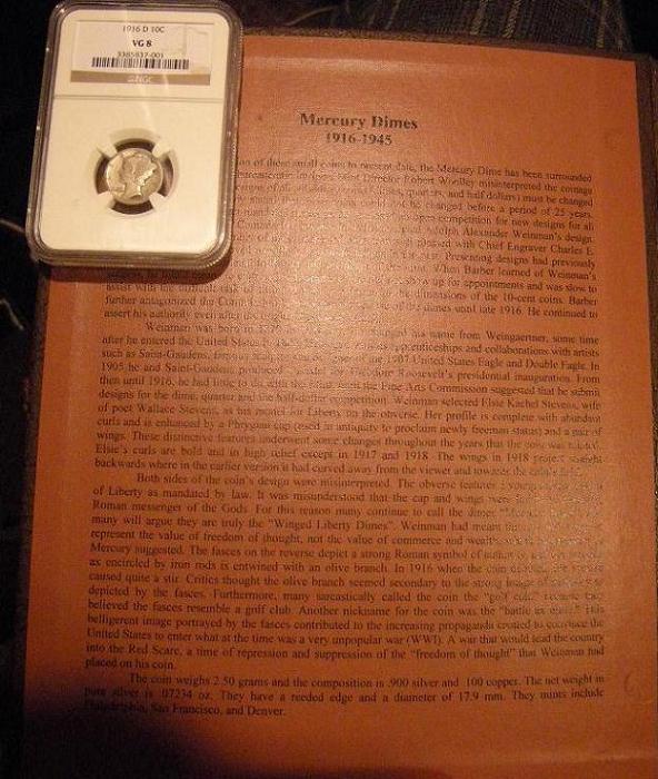 Mercury-Dime-Complete-Set!