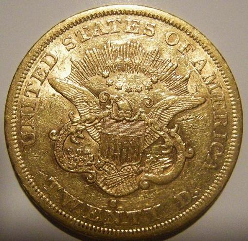 1863-S-Type-1-$20-Gold-Piece
