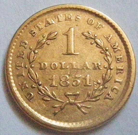 1851-Gold-Dollar