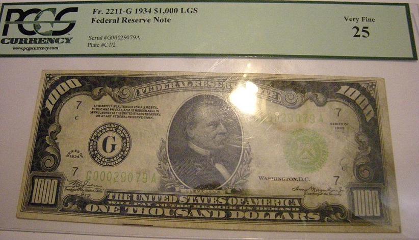 Purchased-$1000-Note!-Starting-A-Currency-Type-Set