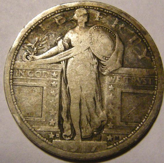 1917-P-D-And-S-Type-1-Standing-Quarters-To-Grade