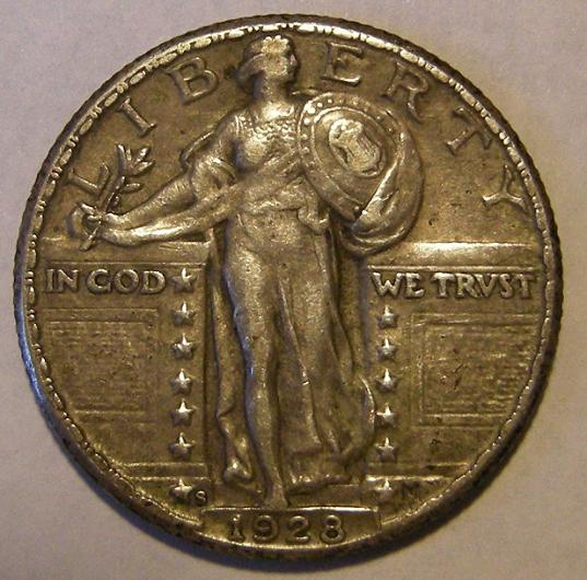 1928-S-Standing-Lib-Quarter-To-Grade