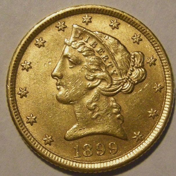 1899-Half-Eagle