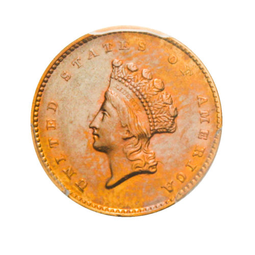 1855-Type-2-Gold-Dollar.-Guess-The-PCGS-Grade.crusty-&-Toned