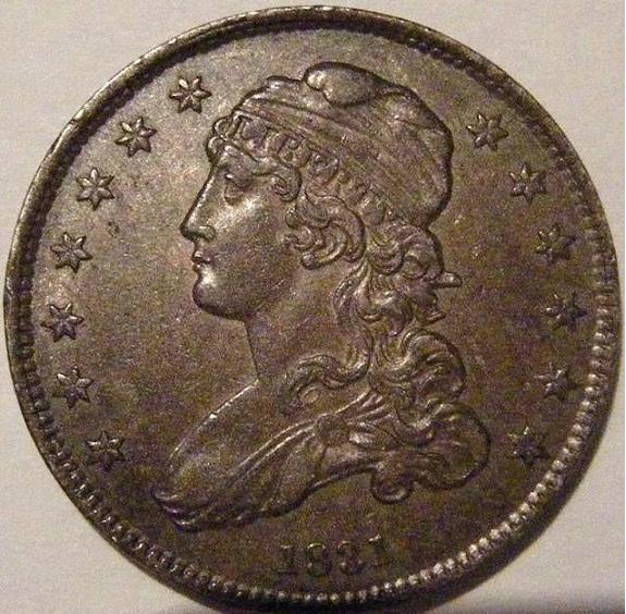 1837-Capped-Bust-Quarter-New-Addition-To-My-7070