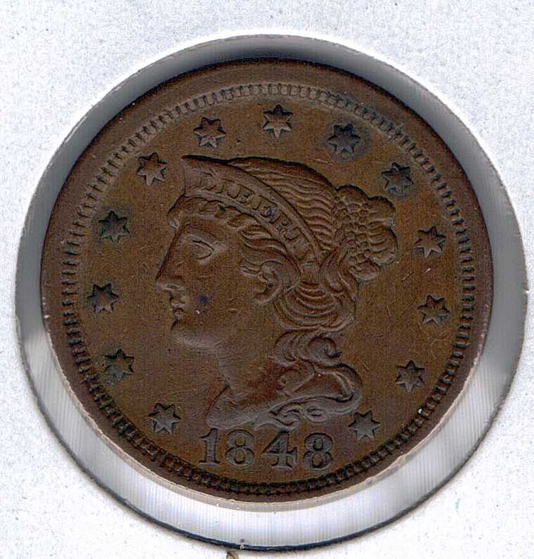 1848-Large-Cent:-My-First-One