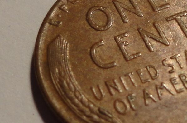 1955-Lincoln-Cent--Lamination-Problems/Cracks?-On-Head