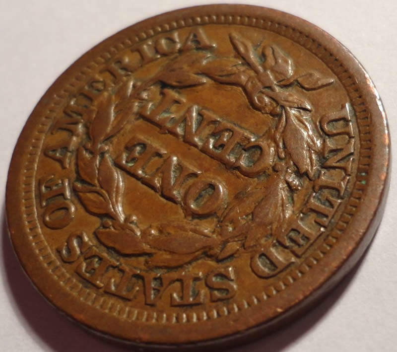 1849-Large-Cent-With-Odd-Reverse