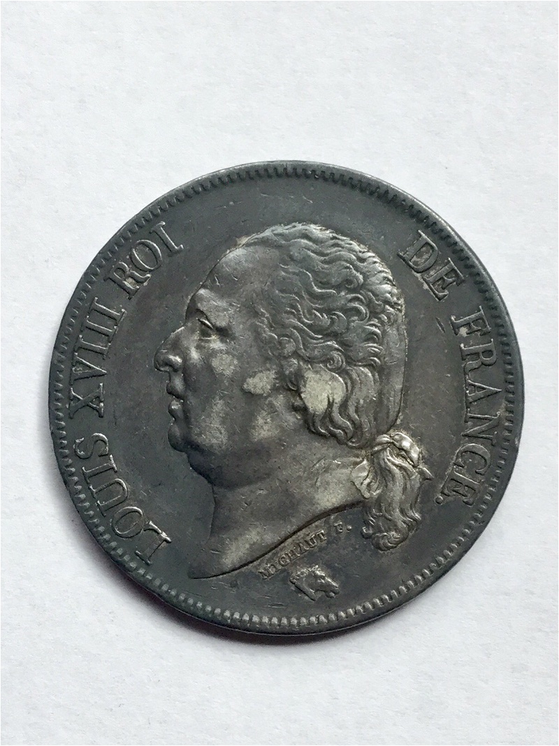 France-1823-A-5-Francs