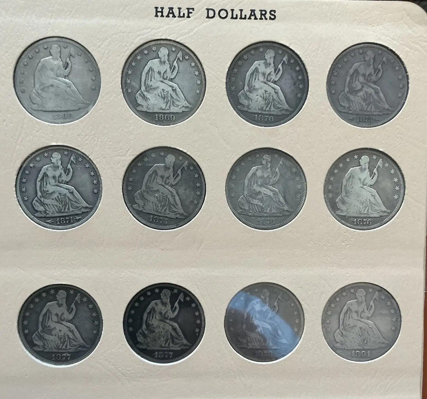 Seated-Liberty-Halves-Year-Set