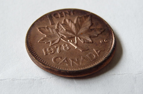 Canada-1978-Cent---Die-Cap-Or-Offstruck?