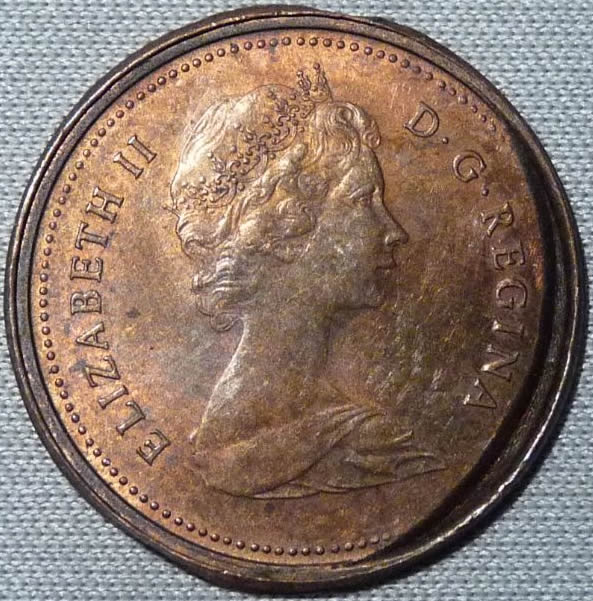 Cent-Offstruck-Through-A-Die-Cap?