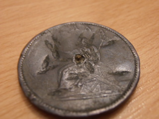 George-111-Coin-Damaged