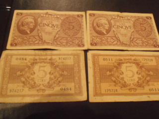 New-Banknotes-,-Irish-Lady-Lavery's-,-English-.