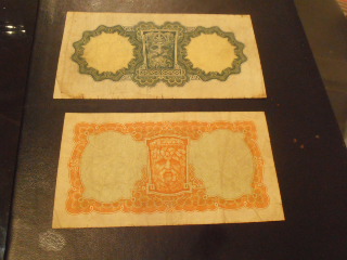 New-Banknotes-,-Irish-Lady-Lavery's-,-English-.