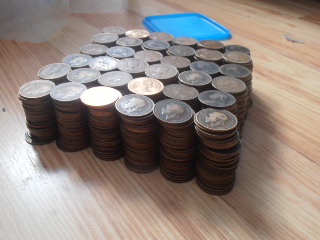 1000-Old-Pennies!