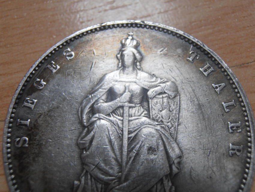 1-Thaler-1871-!