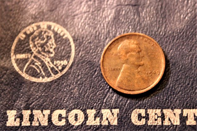 1909-Lincoln-Found-In-Roll-From-Bank