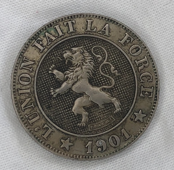 Help-Grading-And-Valuation-Of-1901-10-Centimes---Leopold-II