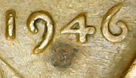 Shading-One-Cent-Mint-Letter.-1946