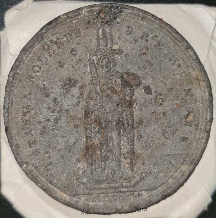 Please-Help-Me-Identify-This-Ancient-Coin-Id:-Tin-Copy-Of-1640-Bremen-Medal