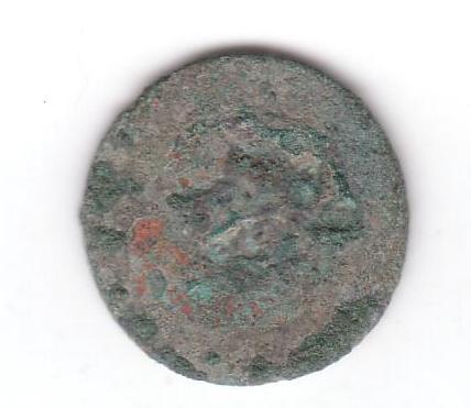 Corroded-Copper-Alloy-Coin/Token-From-Archaeological-Site
