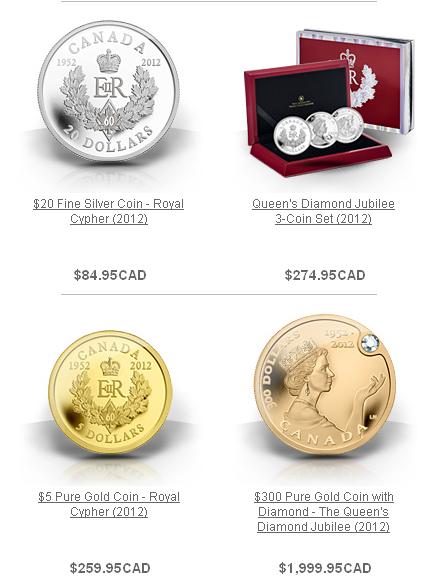 New-Coins-Announced-By-The-RCM-As-Of-09/27/2011