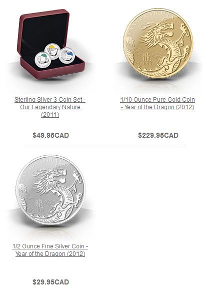 New-Coins-Announced-Today-By-The-RCM-10/19/2011