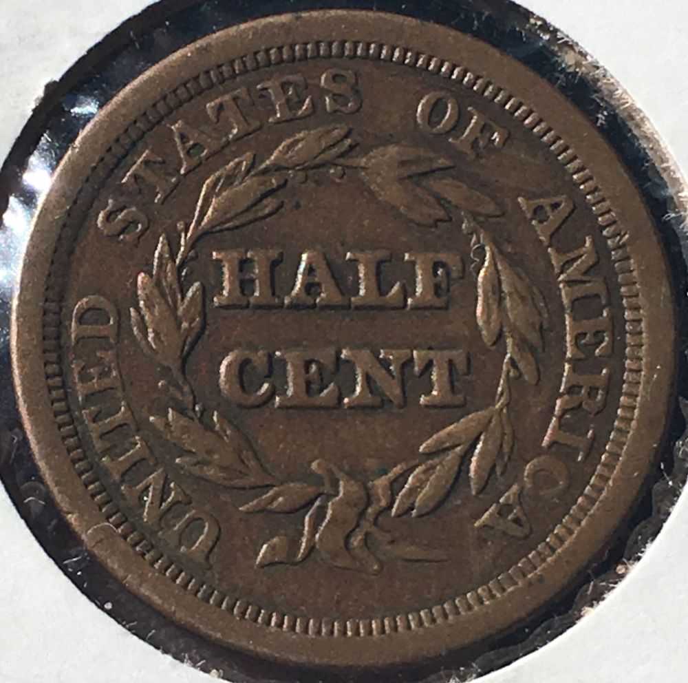 1850-Half-Cent.-Grade/Comments.