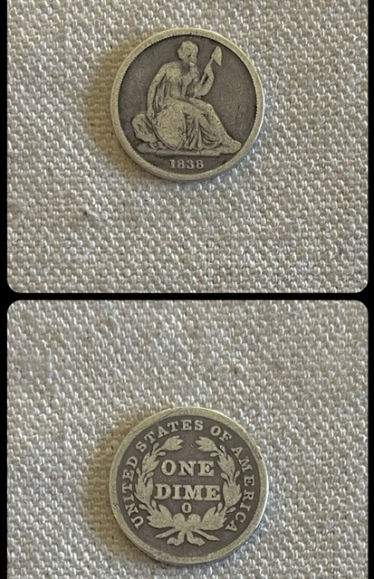 1838-O-No-Stars-Seated-Liberty-Dime.--Grade-Opinions.