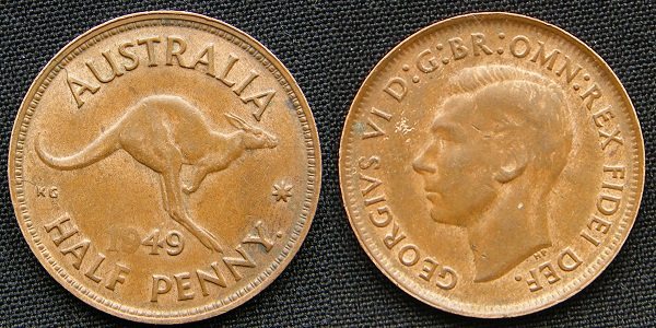 1949-Half-Penny-Error's!-&-3x-1959-1-D-Doubling-Date's!