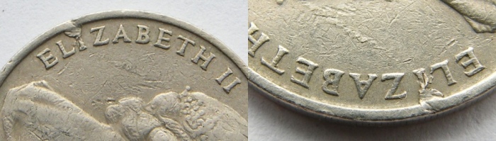 Posible-Lamination-Flaw-&-Grease-Filled-Die!!